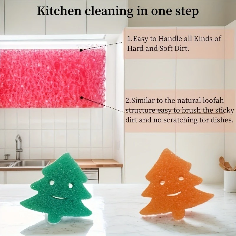 Christmas Tree Dish Sponge manufacturers